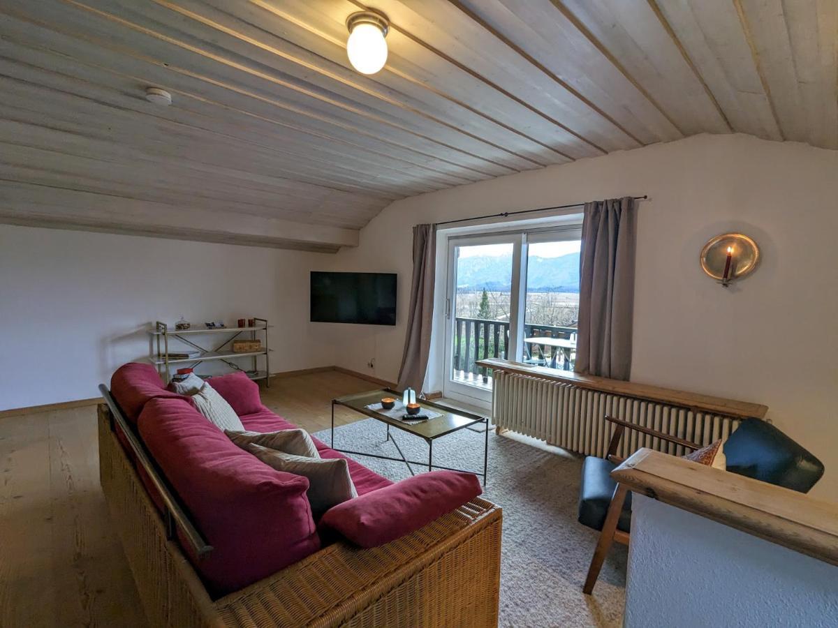 Ferienwohnung Murnauer Moos Murnau am Staffelsee Zewnętrze zdjęcie
